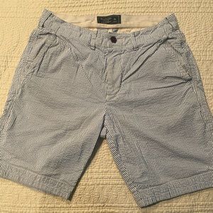 Abercrombie & Fitch men’s seersucker shorts 29”